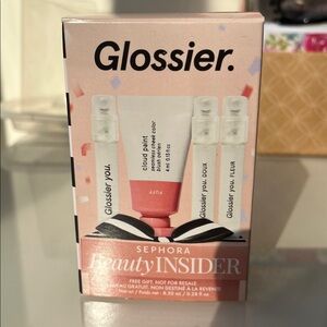 Glossier Sephora Birthday Gift - blush & fragrance